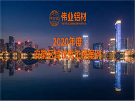 伟业铝材丨安徽硬核案例盘点