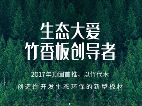 顶固全屋定制竹香板家具，获国家专利