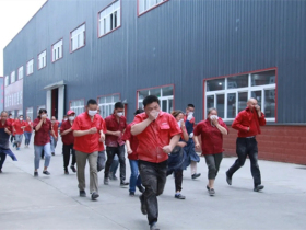 欧丽亚木门举行消防安全演练活动