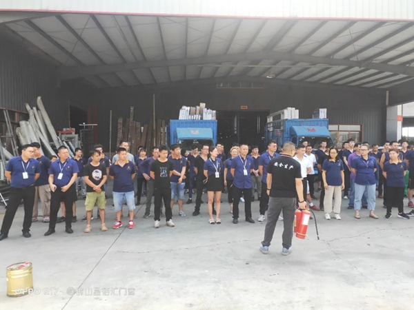 星佰汇门窗丨开展消防安全知识培训，筑牢企业生产安全防线
