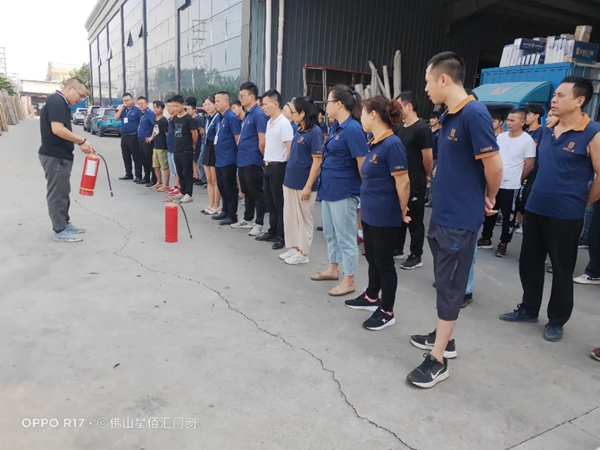 星佰汇门窗丨开展消防安全知识培训，筑牢企业生产安全防线
