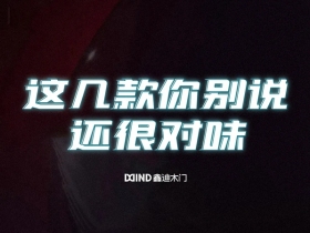 鑫迪木门|这几款你别说，还很对味