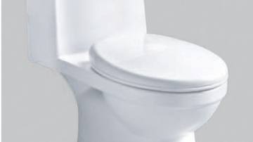 连体坐便器
