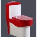 彩色座便器