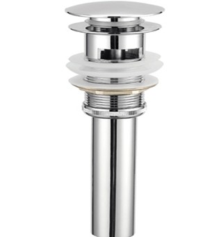 弹跳式面盆排水器 