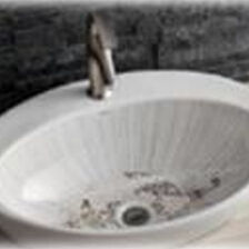 科勒卫浴产品推荐-艺术产品系列-BENJARONG（PLATINUM） 银彩星罗艺术脸盆  K-98420T-TS