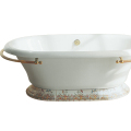 科勒卫浴产品推荐-艺术产品系列-English Trellis™ 浴缸底座（右图为搭配700T-0温蒂斯铸铁浴缸效果）K-14209-FL