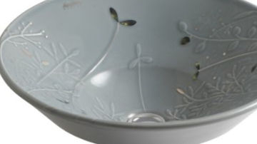 科勒卫浴产品推荐-艺术产品系列-GILDED MEADOW Vessel (K7) 蝶舞系列碧翠凤蝶艺术碗盆K-45922-DF
