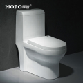 MOPO/摩普MP-1010自洁釉普通坐便器马桶 虹吸式连体座便器
