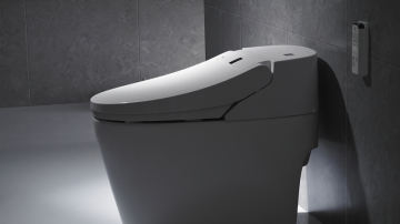 MOPO/摩普MP-2004清洗烘干智能马桶座便器 全自动翻盖一体坐便器