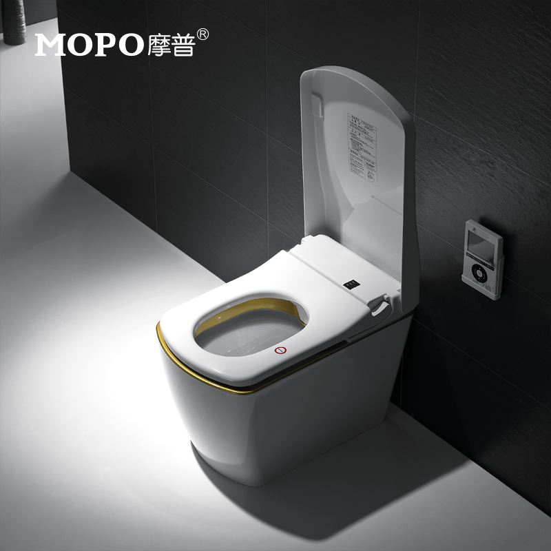 MOPO/摩普2002全自动翻盖即热智能马桶 移动烘干一体式智能坐便器
