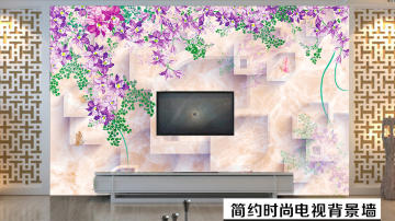 金坤源水晶珠壁画