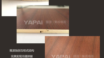 雅派实心集成墙面 新年新产品隆重上市