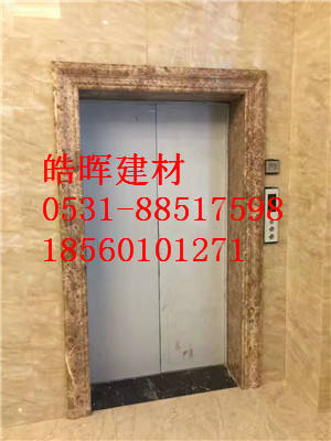  甘肃 新疆仿大理石电梯套  