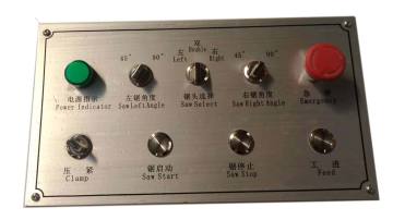 山东华兴数控铝型材加工设备600双头锯
