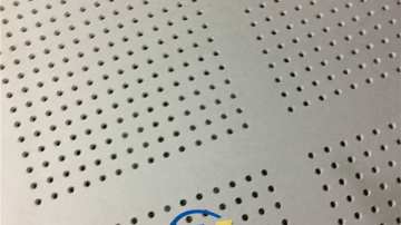 地下室防火安装硅酸钙穿孔板/穿孔硅酸钙复合板