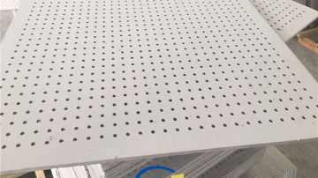 开封隔墙用12mm吸音穿孔石膏板