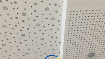 剧场消声20厚复合石膏穿孔板 1200×2400mm吸声石膏板