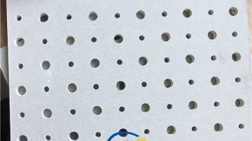 600×1200mm×20厚复合石膏穿孔板 隔音石膏板