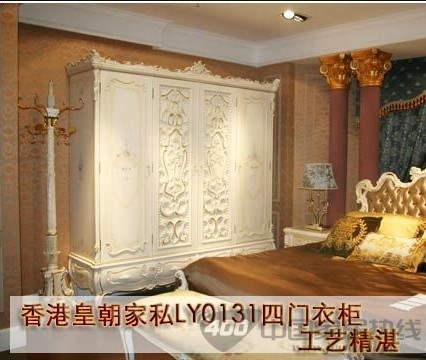 皇朝家私LY0131衣柜赏析 诠释了贵族生活的一份奢华