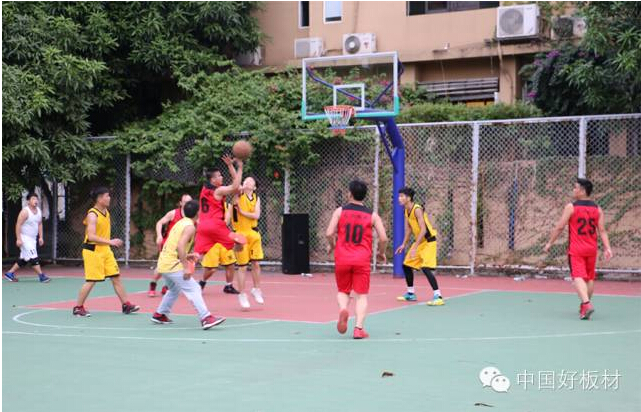 第三届天湘板业、诗尼曼、万华篮球友谊赛