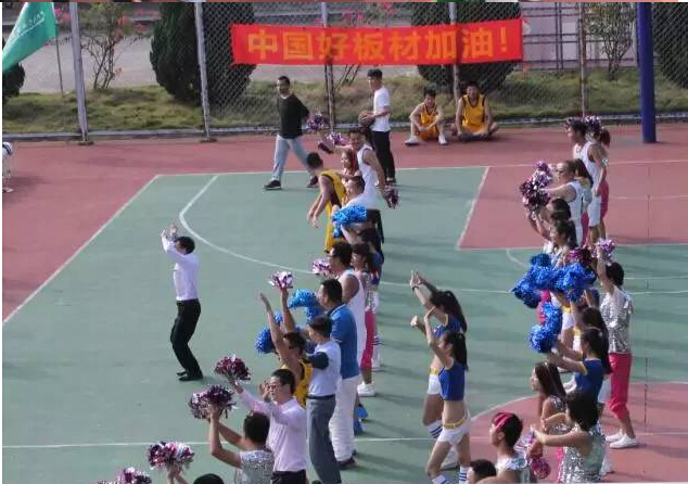 第三届天湘板业、诗尼曼、万华篮球友谊赛