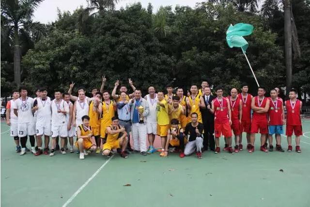 第三届天湘板业、诗尼曼、万华篮球友谊赛