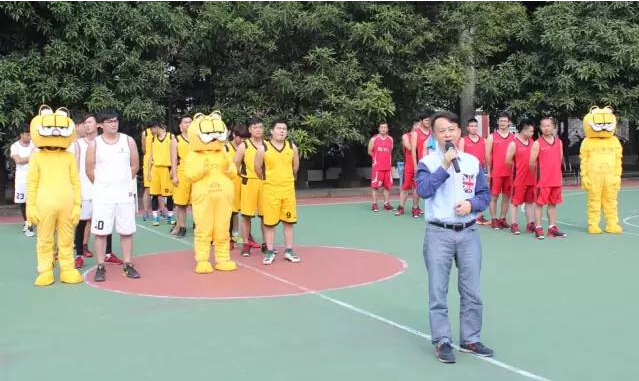 第三届天湘板业、诗尼曼、万华篮球友谊赛