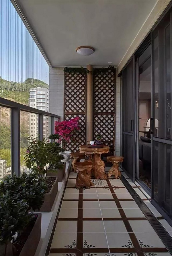 你的阳台要装修成什么样？这些装饰案例肯定有一种适合你