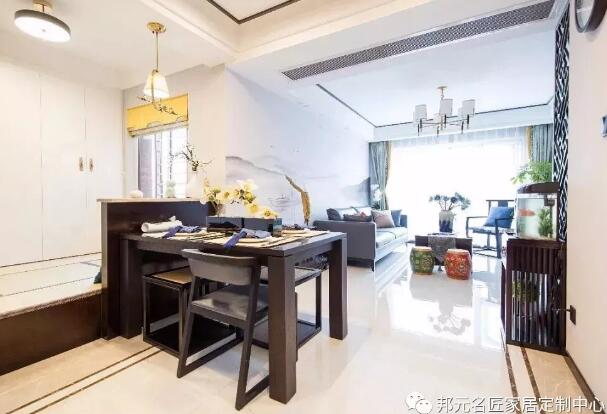 新中式餐厅 | 多款新中式风格餐厅装修案例，迷之风情，好倾心！