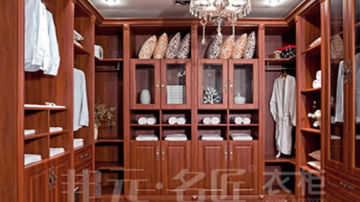 邦元·名匠整体衣柜产品推荐-夏洛特系列之衣帽间-欧式衣帽间3