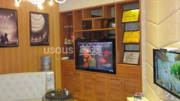 美澳衣柜产品推荐-客厅配套-品红装饰柜