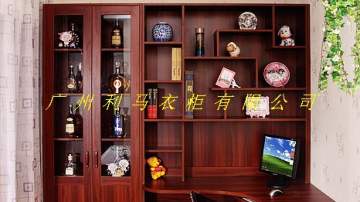 利马衣柜-整体书房系列-书柜-53