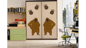 软包卡通移门系列sf-kt004