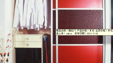 意莱德衣柜整体衣柜移门