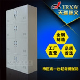天瑞祥文衣柜-钢制加厚八门员工更衣柜