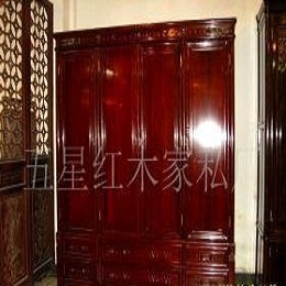 五星红木衣柜-时尚衣柜