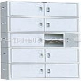 兴华钢制衣柜-六门更衣柜