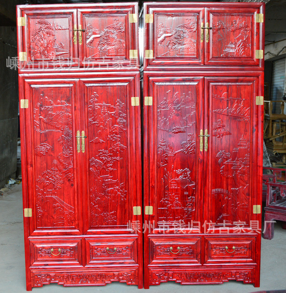 钱归仿古衣柜---中国风情