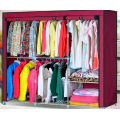 瑞盛红色加大版简易衣柜