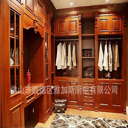 简易掩门衣柜趟门衣柜 组合衣柜 板木结合衣柜