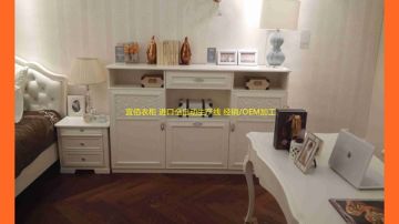 定制衣柜移门专业出口oem代加工厂家广州宜佰衣柜品牌