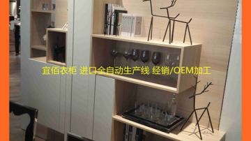 太仓佛山同色包覆门定制家具贴牌代加工衣柜厂推荐广州宜佰衣柜