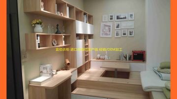 从化衣柜移门建材市场选广州宜佰衣柜