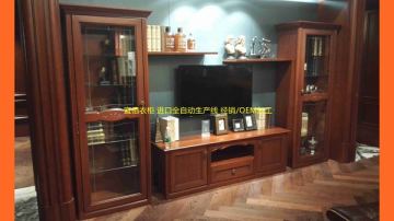 优质实木多层板整体衣柜贴牌衣柜厂推荐广州宜佰衣柜