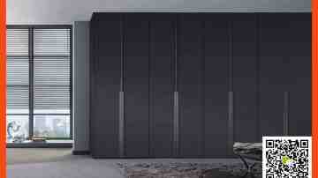 佛山百叶移门定制衣柜代加工厂家推荐广州宜佰衣柜