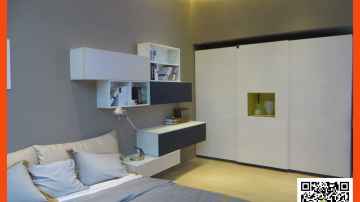 洪湖多层板飘窗柜，玄关柜，书柜衣柜OEM代加工选广州宜佰衣柜