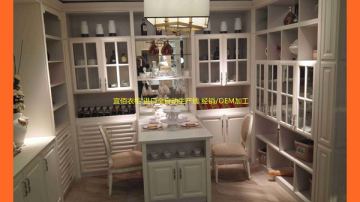 佛山同色包覆门衣柜贴牌代加工批发推荐广州宜佰衣柜