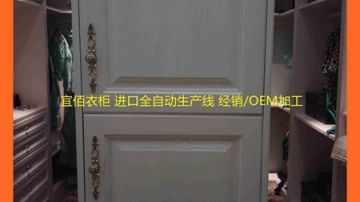 广州实木颗粒板|实木多层板欧式吸塑移门|简欧酒柜，客厅玄关柜，鞋柜|oem贴牌代工|品牌衣柜厂推荐广州宜佰衣柜