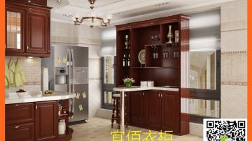 文登红棉花板材书柜酒柜代加工品牌厂家宜佰家居